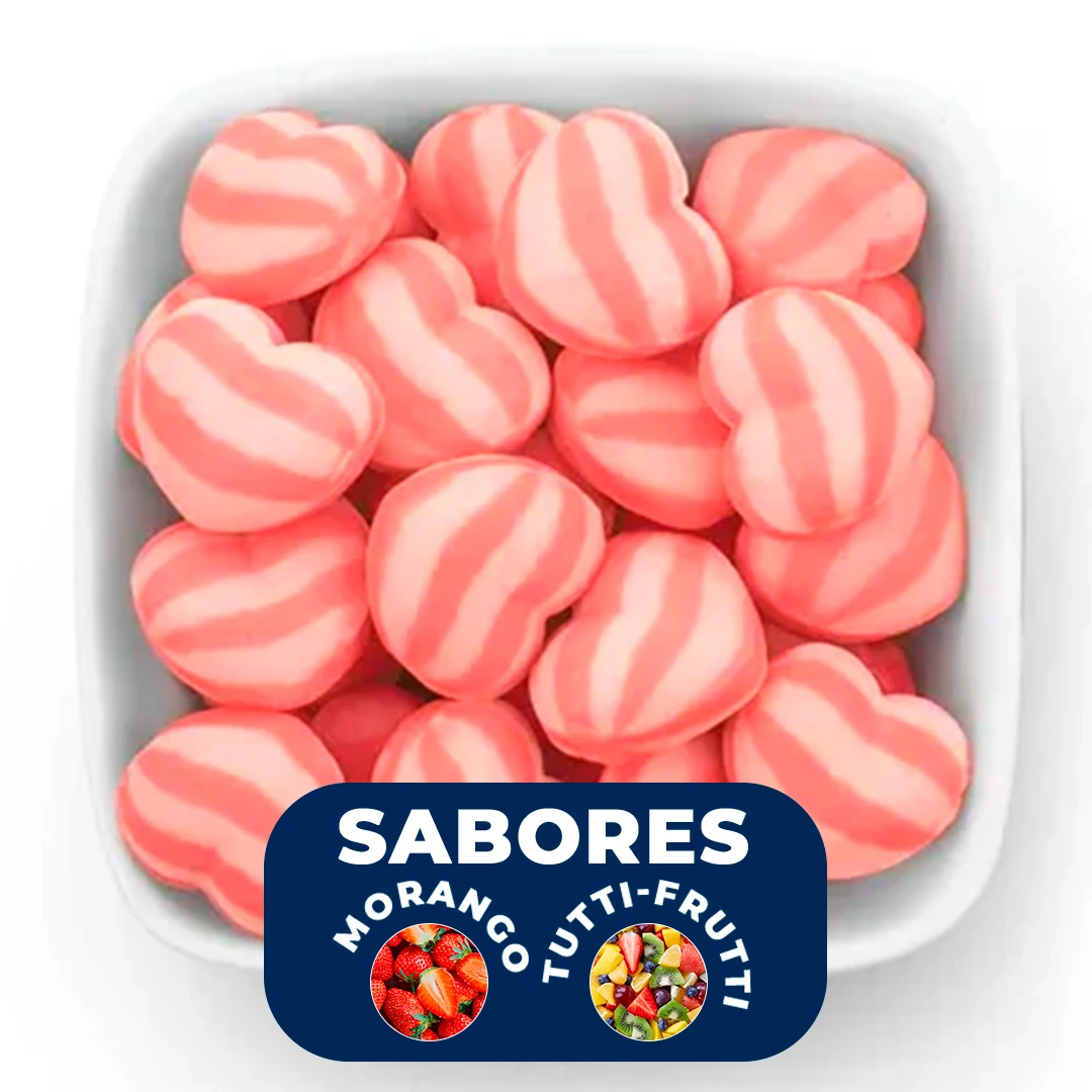 chicle-coração